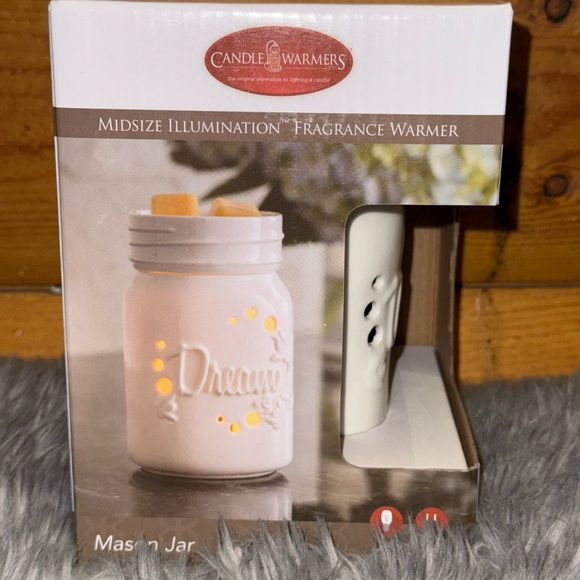 Candle Warmers Etc. Midsize Illumination Fragrance Warmer "Dreamy" model NWT - Picture 2 of 8